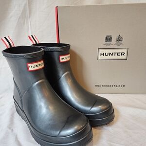 Hunter Original Play Boot Short Nebula Black